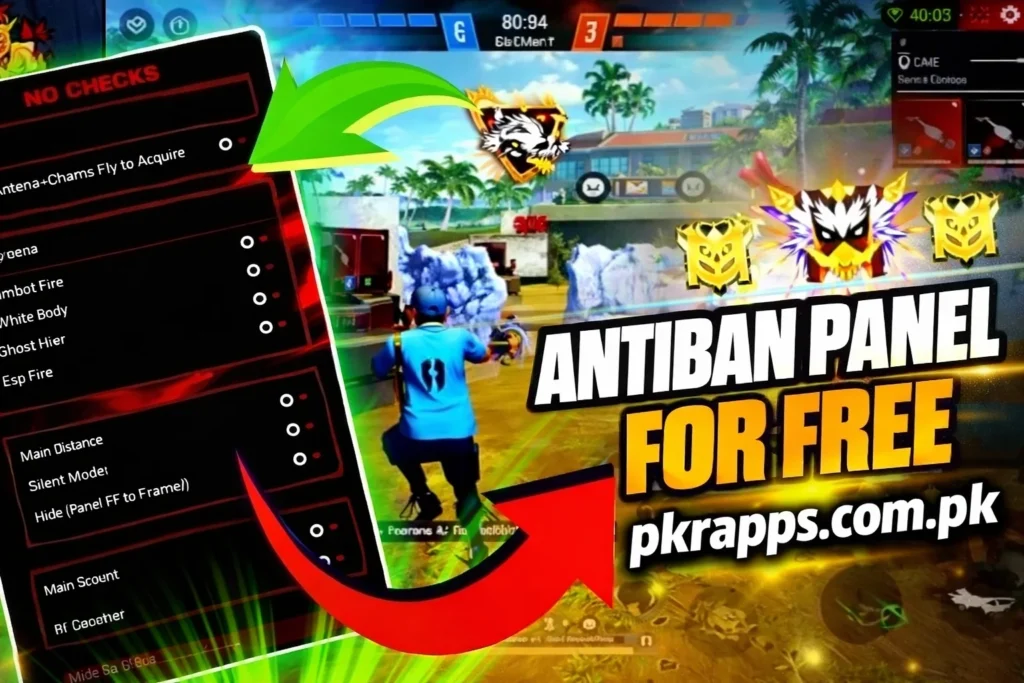 Antiban Free fire Panel