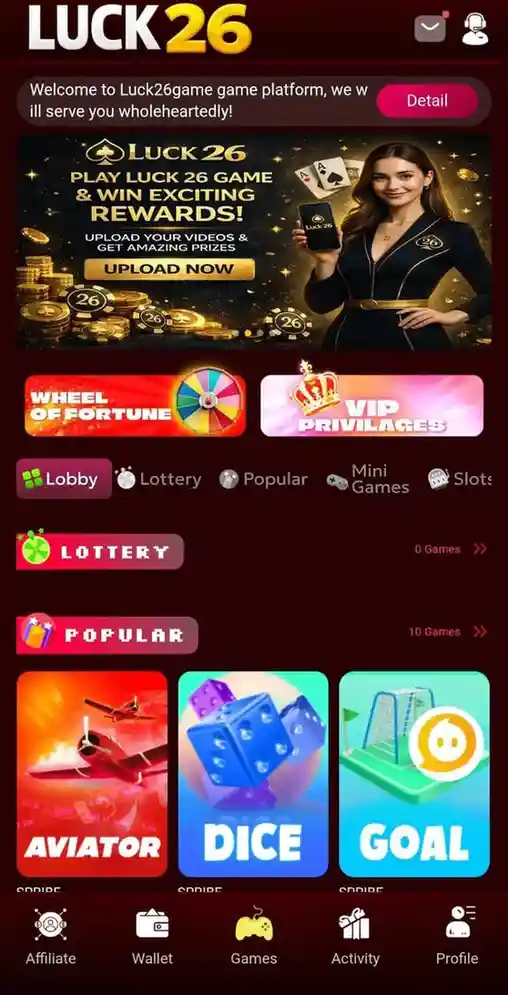 Lucky 26 Game  APK